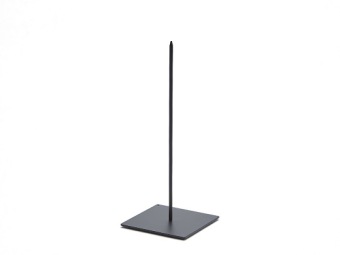 Staander 8x8 cm Piek Van 20 cm Zwart