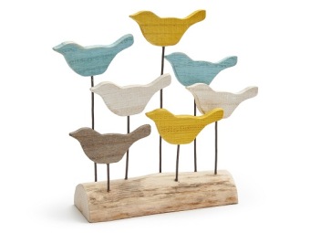 Tafeldecoratie Vogels 'Summer'