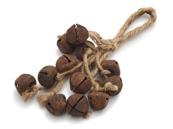 Hanger Jingle Bel 'Rustic' 21 cm