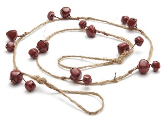 Guirlande Bel 'Jingle' Robijn 120 cm