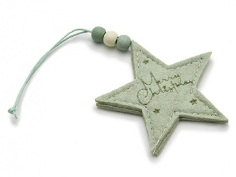 Hanger Ster 'Snoozle' klei 9 cm