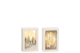 Tafeldecoratie 3D Kader  Heuvel