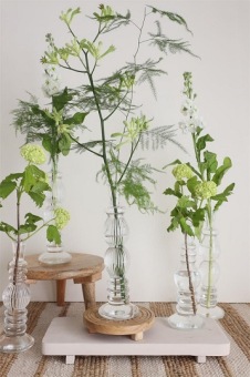 Gekleurde Glazen Fles Florence Clear