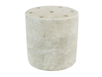 Bloemenhouder keramiek 10x10 cm