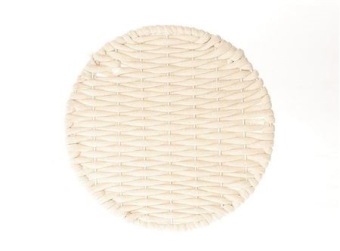 Touwkrans wit ⌀45 cm