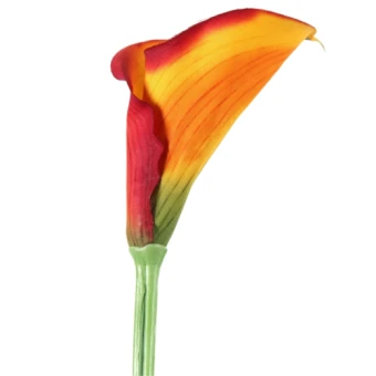 Kunstbloem Araceae Oranje