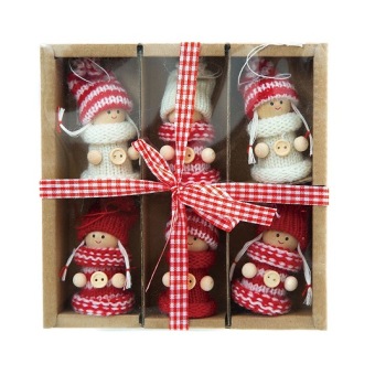 Hanger Boy & Girl in box 7 cm