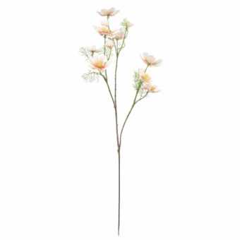 Kunstbloem Cosmos Zalm