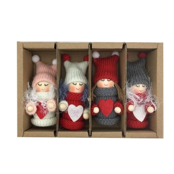 Hanger Meisjes 10 cm 4 st.