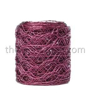 Kippengaas hexagon roze 5 cm 5 m