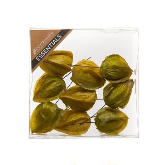 Lampion Groen 4 cm 9 st.