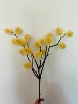 Kunstbloem Liquidambar Crème