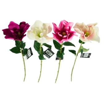 Kunstbloem Magnolia Rood