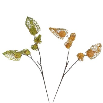 Kunstbloem Physalis Groen