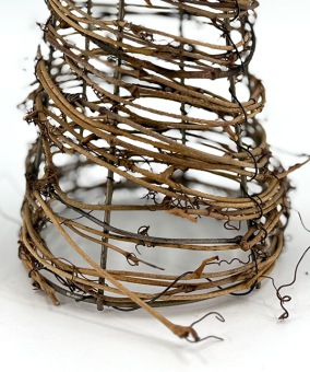 Salim Muehlenbeckia fijn kegel 30 cm decoratie