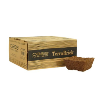 Terra Brick Floral Media 8st