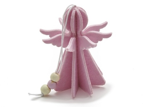 Hanger Engel 3D 'Snoozle' blush 9 cm