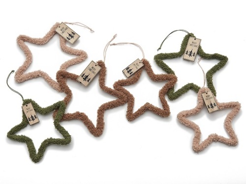 Hanger Ster 'Orion' amandel 18 cm