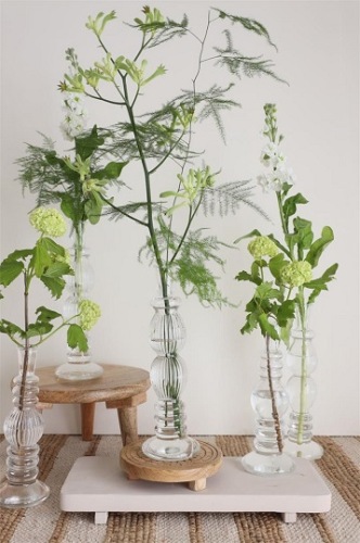 Gekleurde Glazen Fles Florence Clear