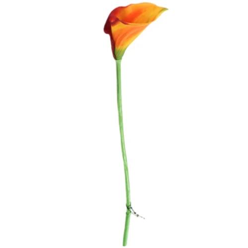 Kunstbloem Araceae Oranje