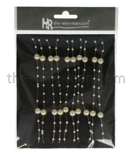 Parels ketting champagne