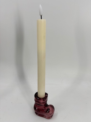 Kaarsenhouder Laars 'Jolly' Robijn