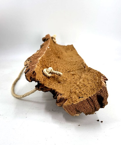 Hanger Kurk plaat 60x20 cm met touw