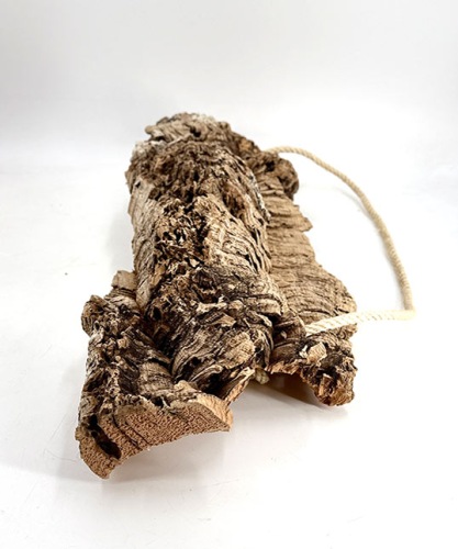 Hanger Kurk plaat 60x20 cm met touw