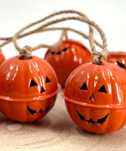 Pompoen Guirlande Metaal 90 cm