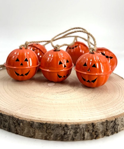 Pompoen Guirlande Metaal 90 cm