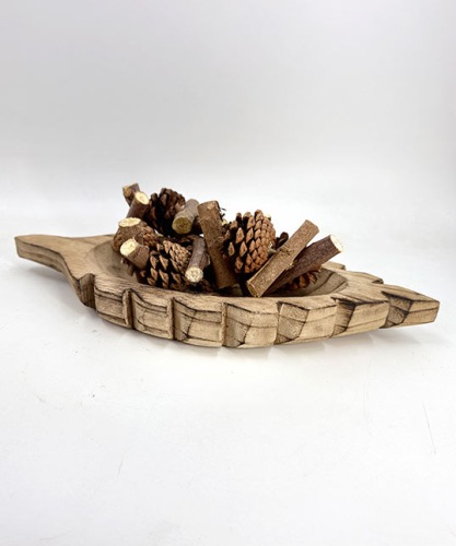 Kerstslinger met Dennenappels 47 cm